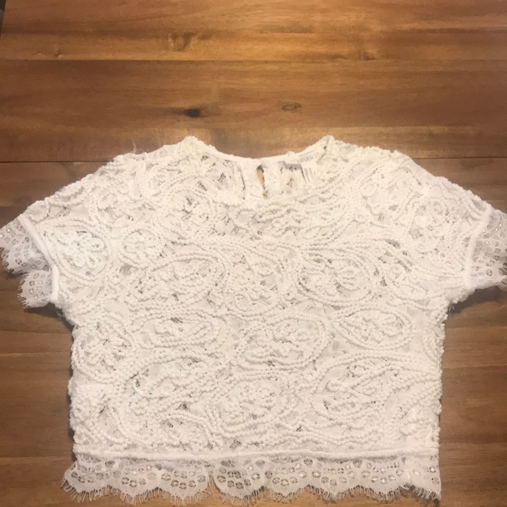 Beautiful lace crop top